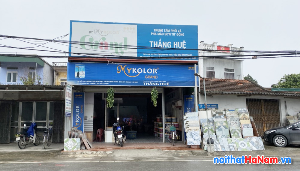 Cửa hàng gạch ốp lát Thắng Huệ ở Bình Lục, Hà Nam
