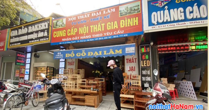 Cửa hàng nội thất gia đình Đại Lâm ở Phủ Lý, Hà Nam