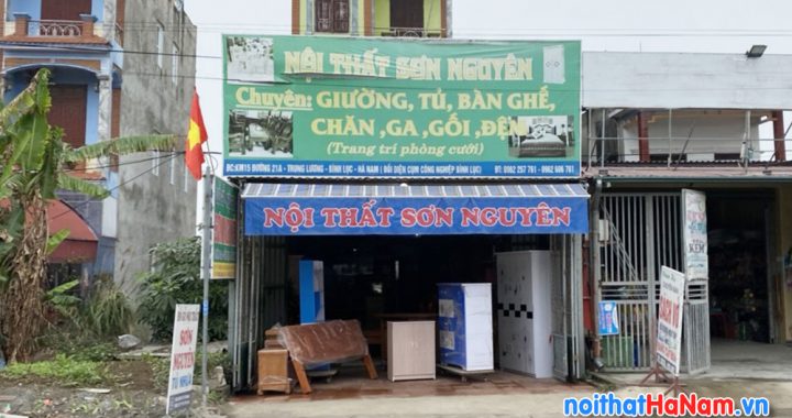 Cửa hàng nội thất Sơn Nguyên ở Bình Lục, Hà Nam