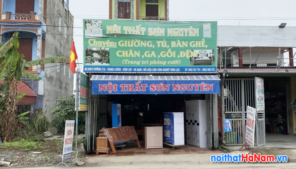 Cửa hàng nội thất Sơn Nguyên ở Bình Lục, Hà Nam