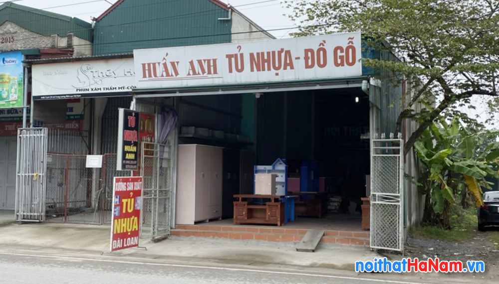Cửa hàng tủ nhựa đồ gỗ Huấn Anh ở Bình Lục, Hà Nam