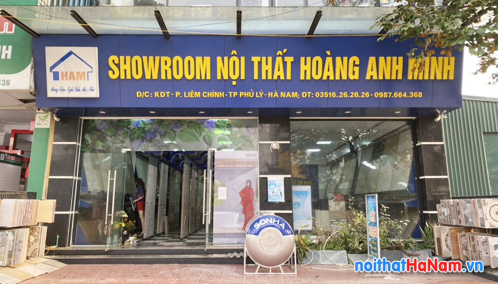 Showroom nội thất Hoàng Anh Minh ở Phủ Lý, Hà Nam