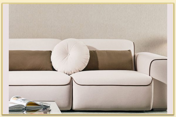 Hình ảnh Chụp chi tiết ghế sofa văng nỉ Softop-1070