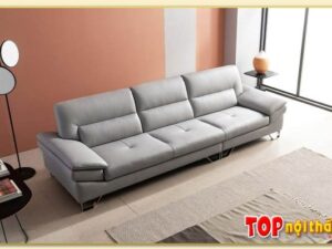 Hình ảnh Chụp góc nghiêng mẫu sofa văng đẹp SofTop-0847