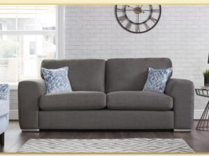 Hình ảnh Ghế sofa văng nỉ đẹp hiện đại 2 chỗ ngồi Softop-1305