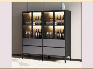 Hình ảnh Tủ đựng rượu theo cặp thiết kế bằng nhau TRTop-0065